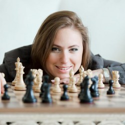Judit Polgar's Chessable Photo