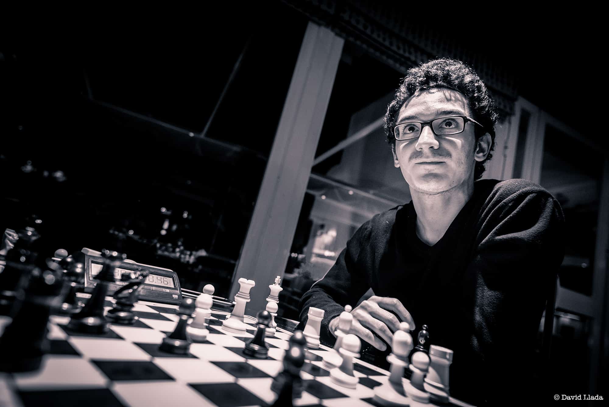 Fabiano Caruana is the challenger. Photo credit: DAVID LLADA