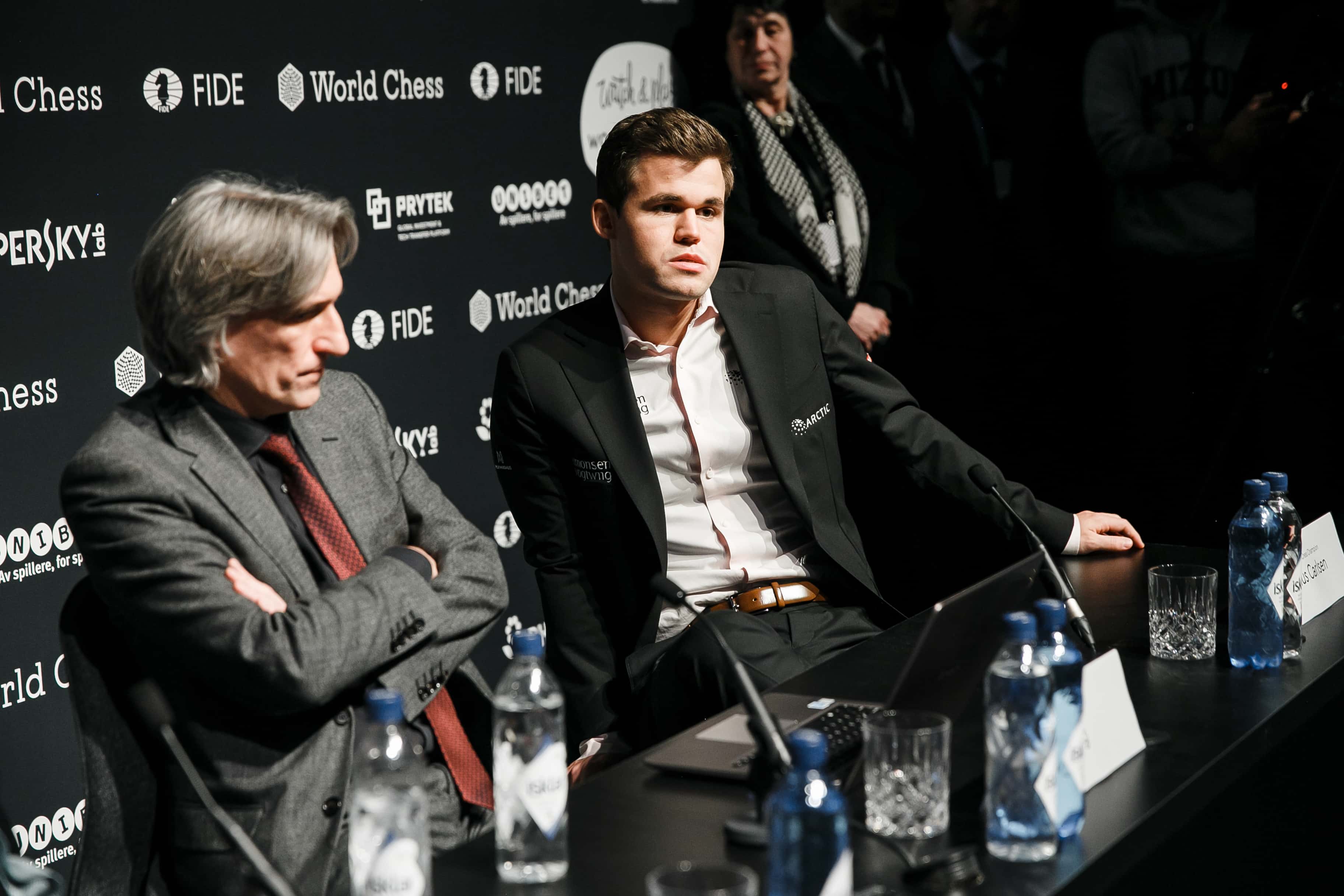 Carlsen-Caruana Game 7 press conference