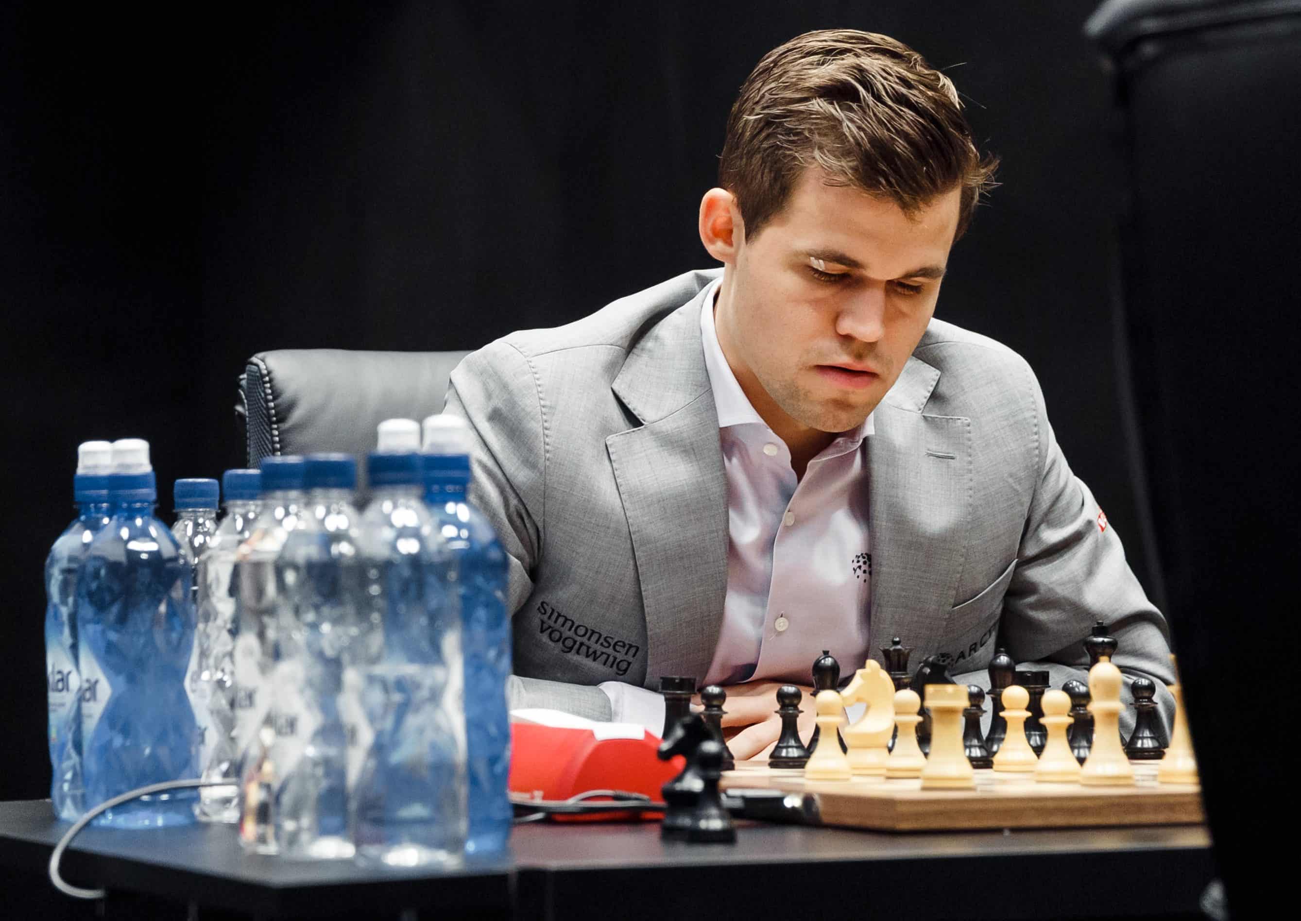 Magnus Carlsen's net worth is boosted by his partnership with Iskvar bottled water