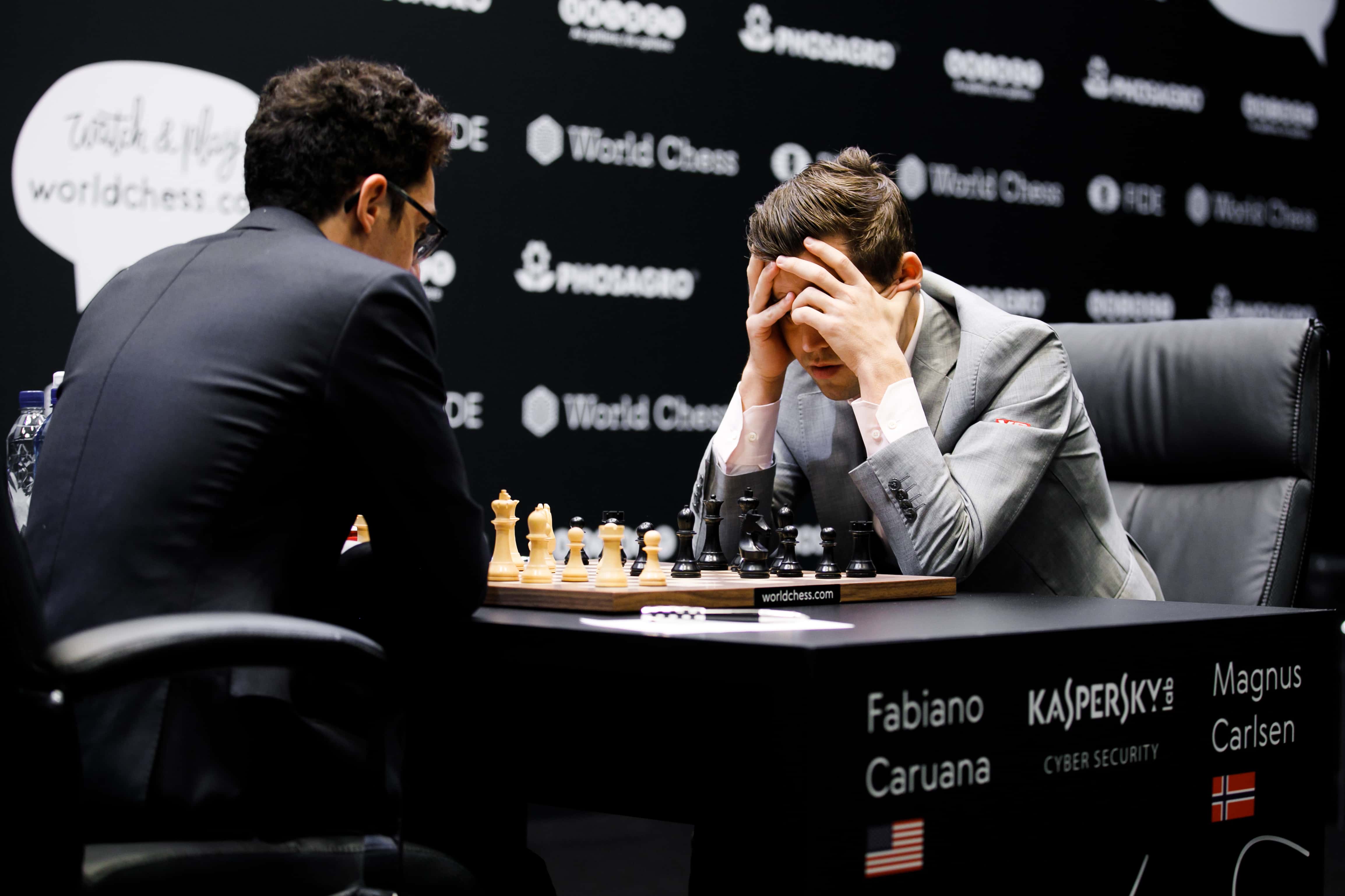 Carlsen-Caruana Game 12