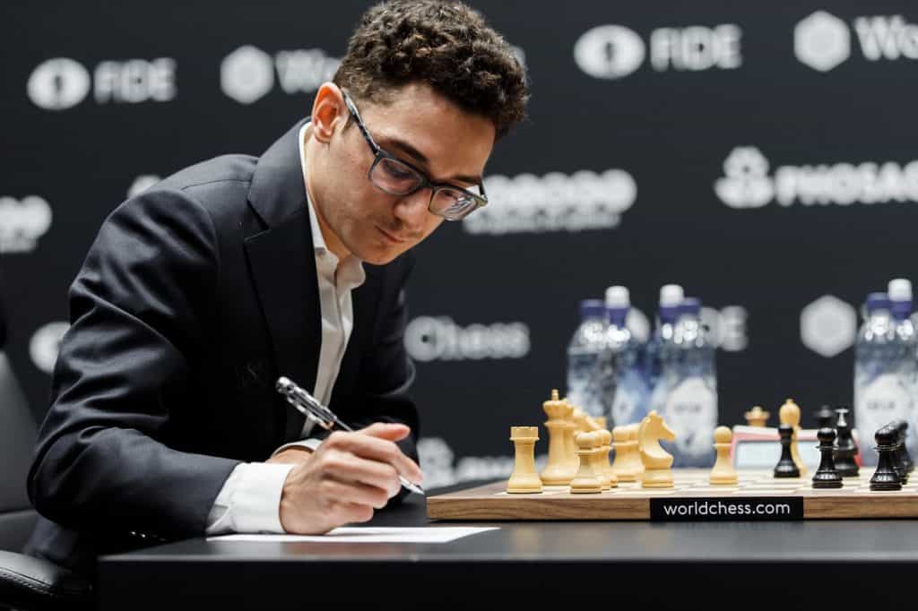 Caruana's pen costs £1,000, if you want to buy it