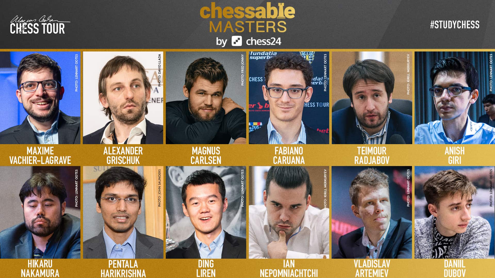 Chessable Masters: A new online super tournament with Magnus Carlsen