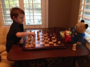 Teddy Play Chess