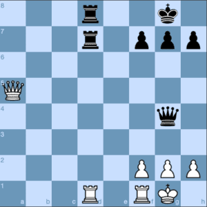 Chess Tactic X-ray Attack