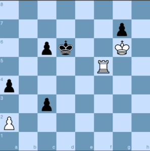 Chessable White Rose Round Five Rook Against Pawns