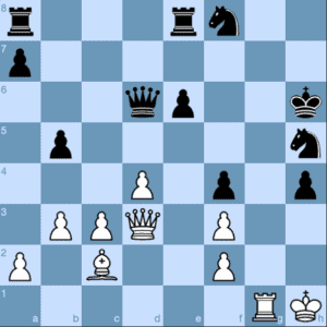 Hoi - Gulko Checkmate in Two Moves