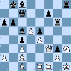Checkmate Attack at the World Chess Championship