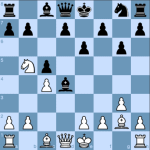 Fischer Englisch 6.d4 Nxd4