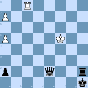 Chess Study: White to play and win
