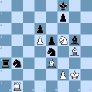 Carlsen-Svidler White to play and win