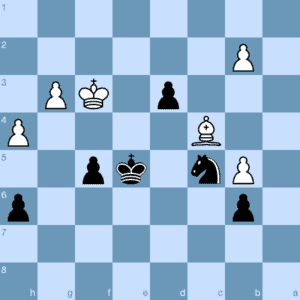 Harikrishna With a Strong Passed Pawn