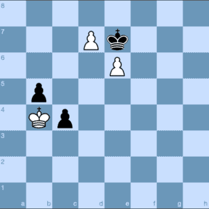 Pawn Ending: White to Play and Win