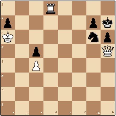 White can put Black in Zugzwang and win