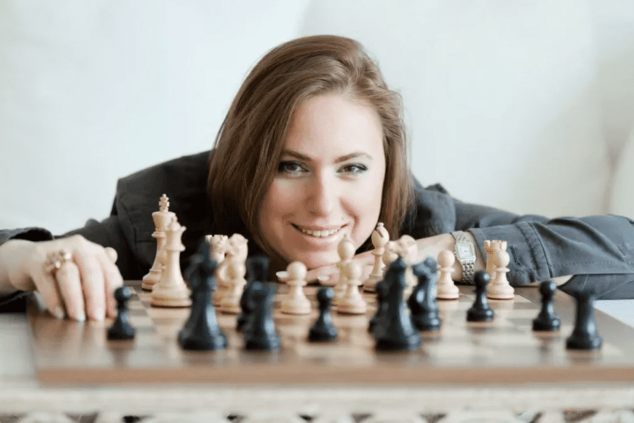 Hungarian chess prodigy Judit Polgár