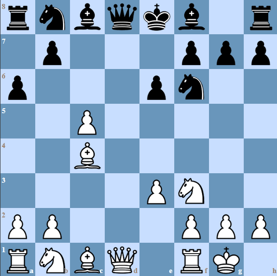 Queen's Gambit Accepted Classical Variation with 7.dxc5 - Attributed to Spassky who played it in the 1992 rematch with Bobby Fischer.