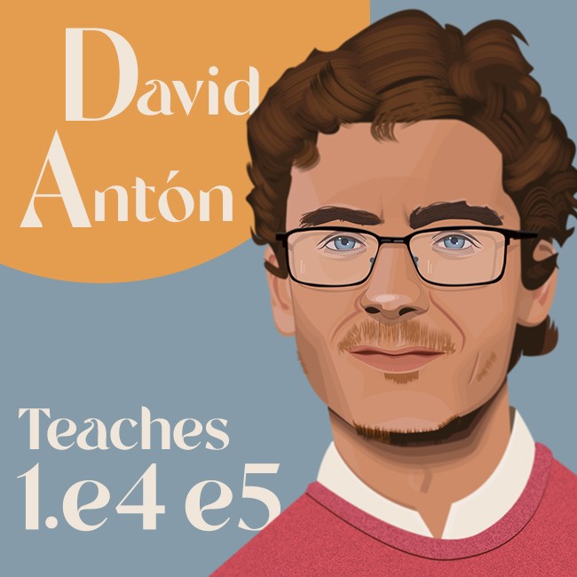 David Anton teaches 1. e4 e5