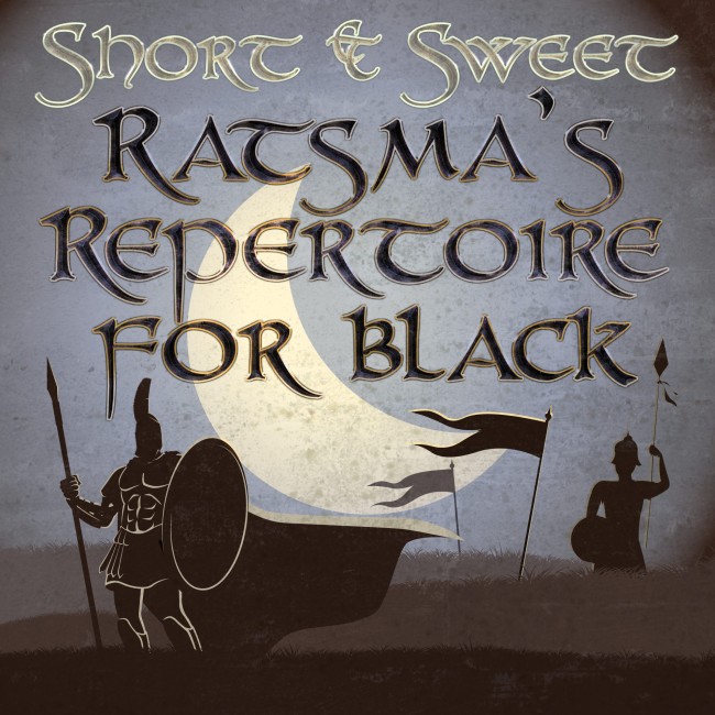 Short & Sweet: Ratsma’s Repertoire for Black