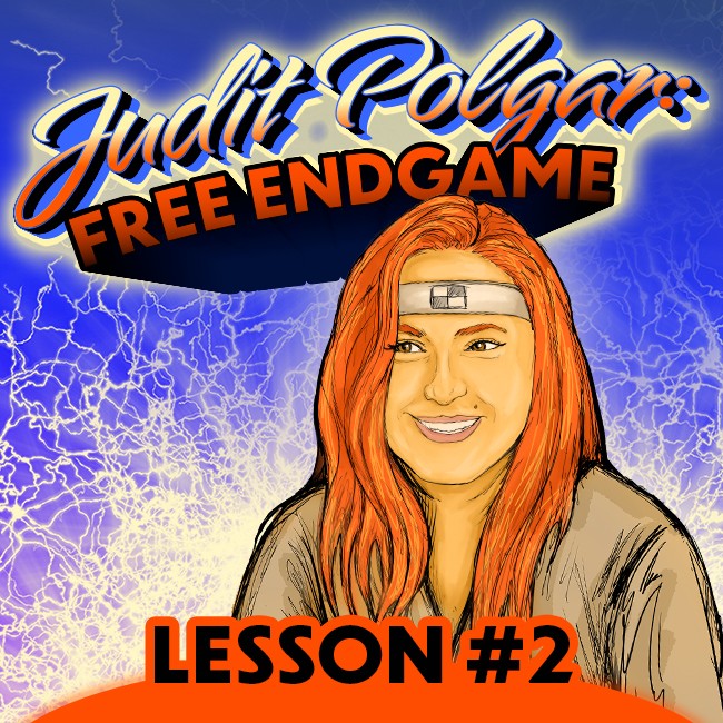 Judit Polgar: Free Endgame Lesson #2