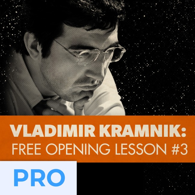 Image of Vladimir Kramnik: Free Opening Lesson #3