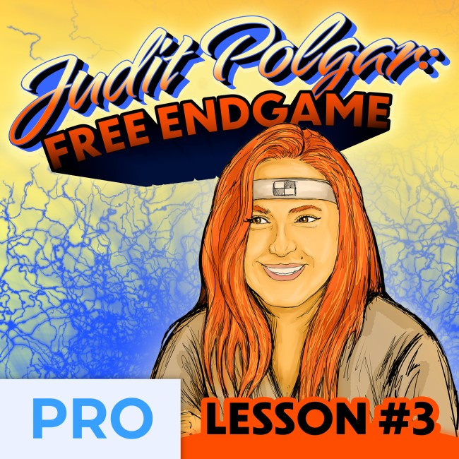Judit Polgar: Free Endgame Lesson #3