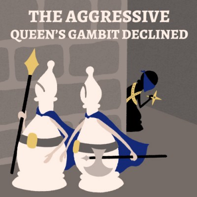 Image of The Aggressive Queen's Gambit Declined
