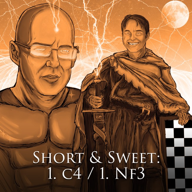 Image of Short & Sweet: 1. c4 / 1. Nf3 