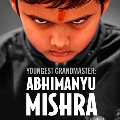Youngest Grandmaster: Abhimanyu Mishra
